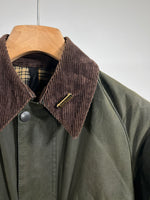 Carica l&#39;immagine nel visualizzatore di Gallery, Giacca vintage Barbour Spey verde tg S
