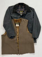 Carica l&#39;immagine nel visualizzatore di Gallery, Giacca vintage Barbour Bedale con interno M/L
