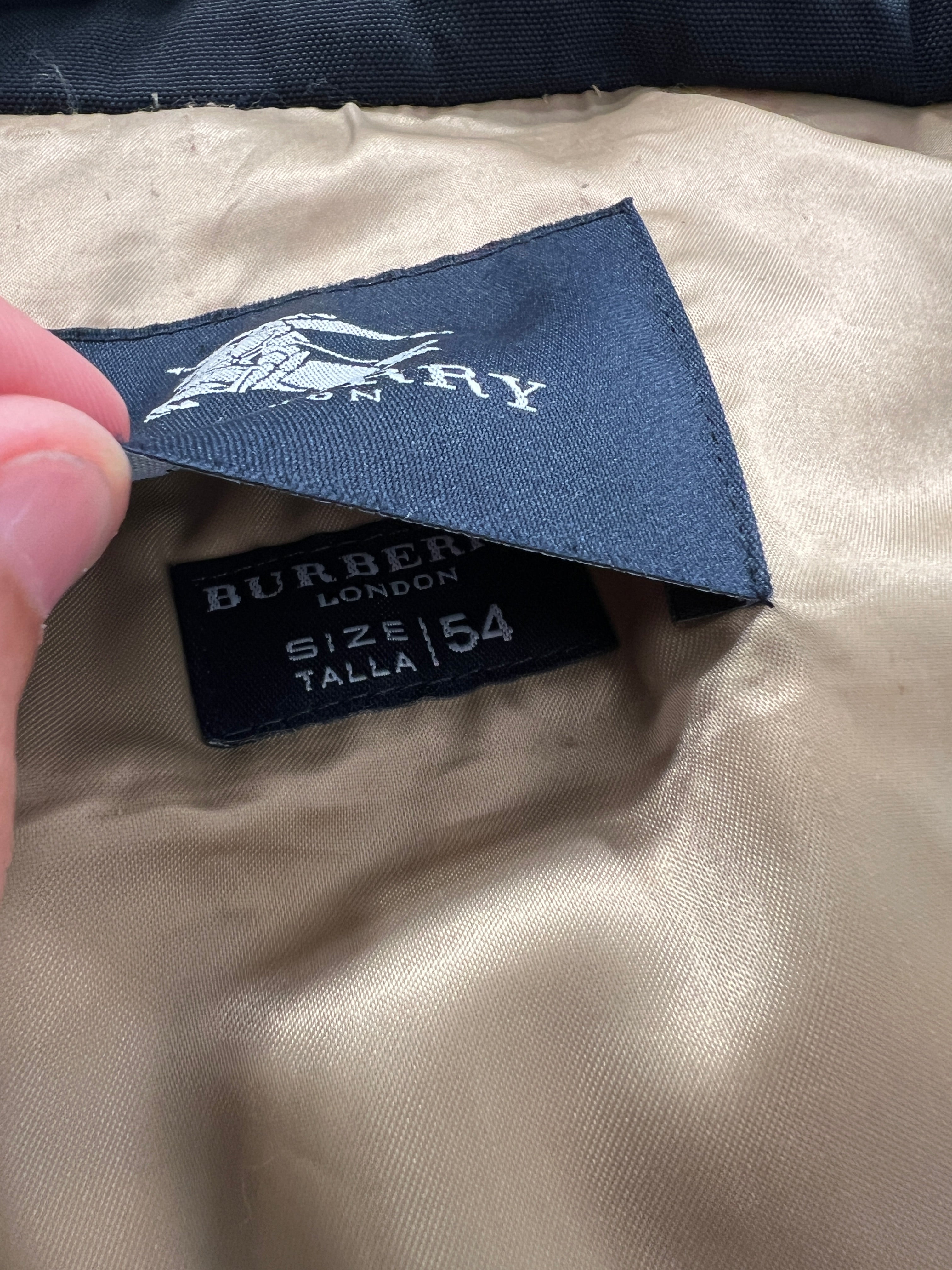 Giacca vintage Burberry nero tg XL