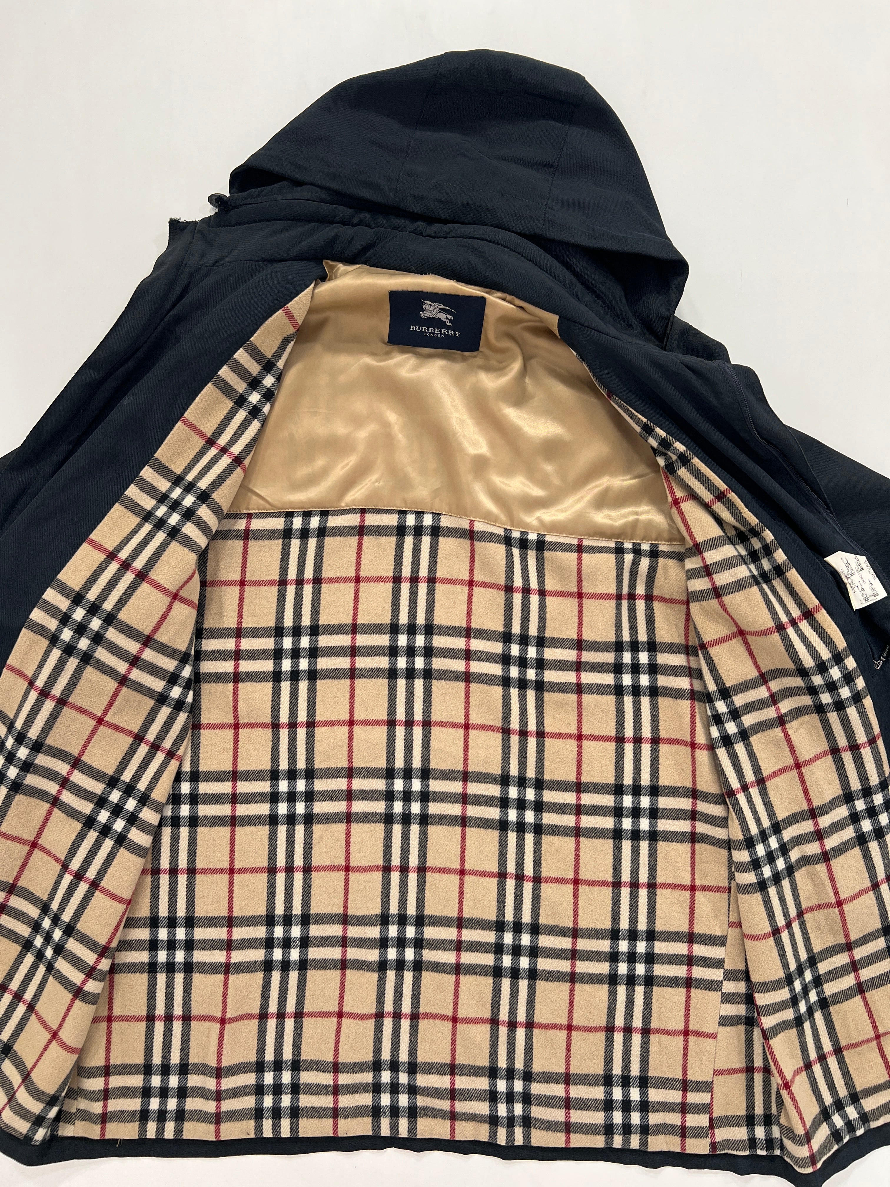 Giacca vintage Burberry nero tg XL