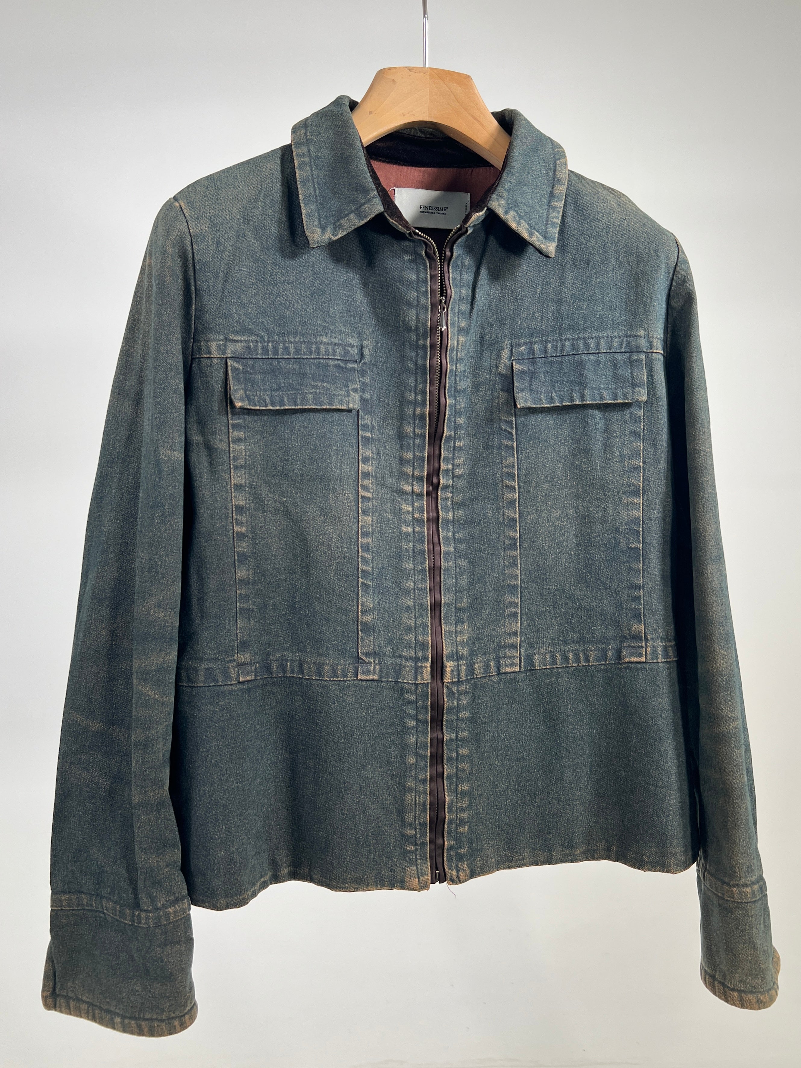 Giacca vintage Fendissime denim tg M