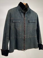 Carica l&#39;immagine nel visualizzatore di Gallery, Giacca vintage Fendissime denim tg M
