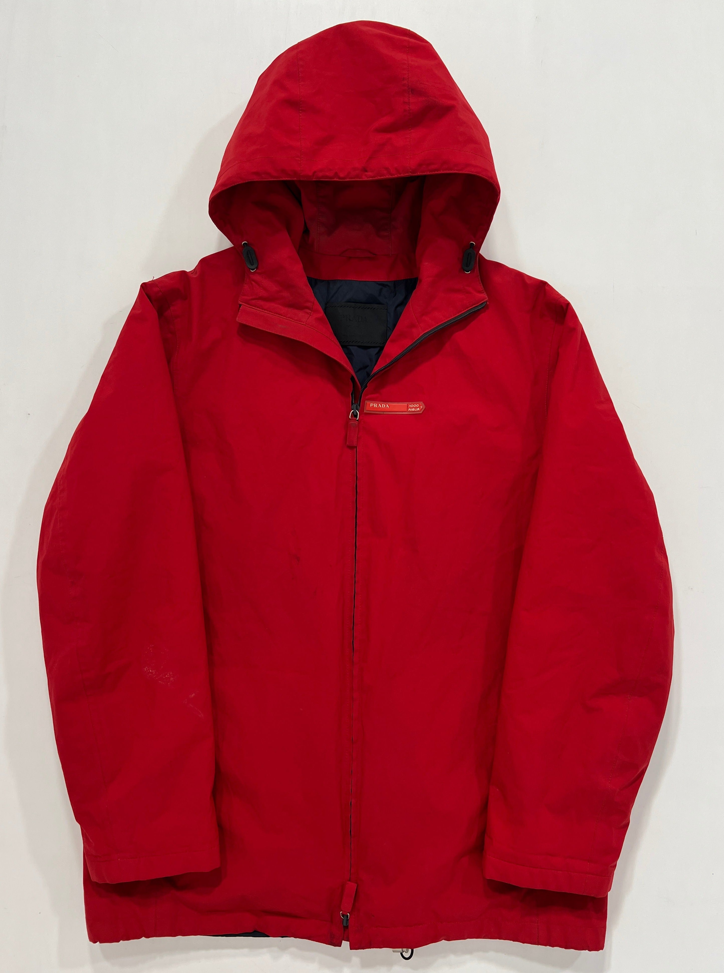 Giacca vintage Prada rosso tg XL