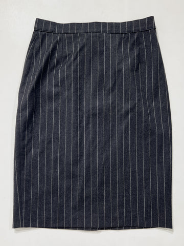 Gonna vintage Max Mara gessato tg 44