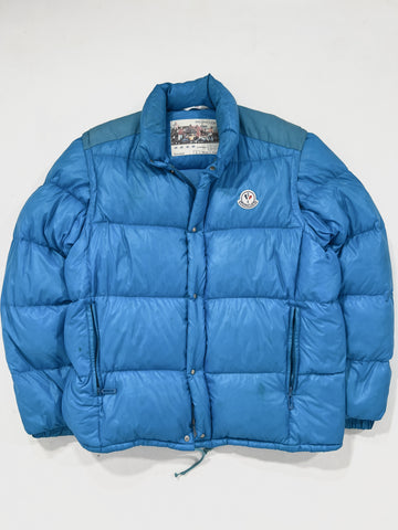 Giacca vintage Moncler Grenoble azzurro tg L