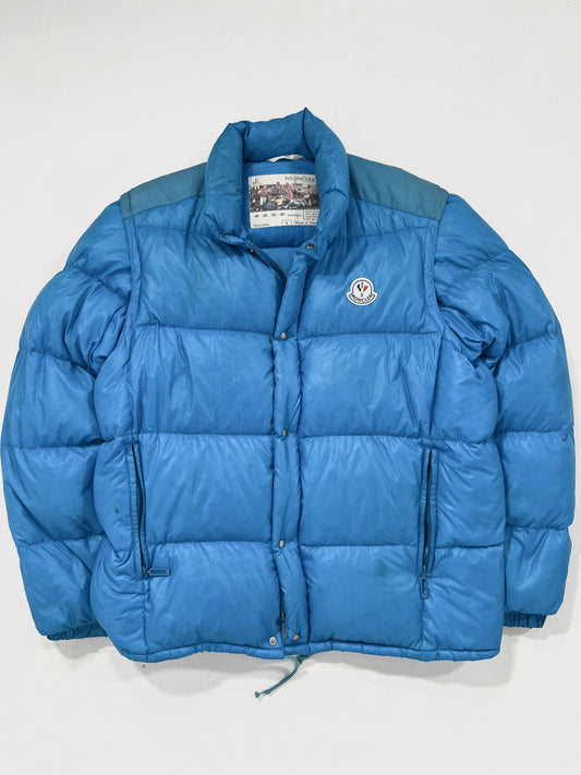 Giacca vintage Moncler Grenoble azzurro tg L