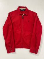 Carica l&#39;immagine nel visualizzatore di Gallery, Giacca Harrington vintage Ralph Lauren rosso tg M
