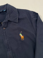 Carica l&#39;immagine nel visualizzatore di Gallery, Giacca Harrington vintage Ralph Lauren blu tg M
