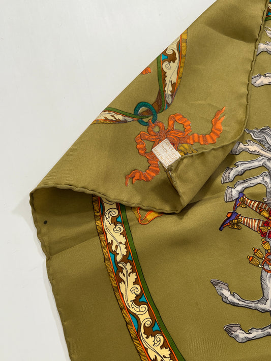 Foulard vintage Gucci in seta