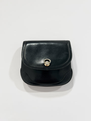 Borsa vintage Gucci nero pelle