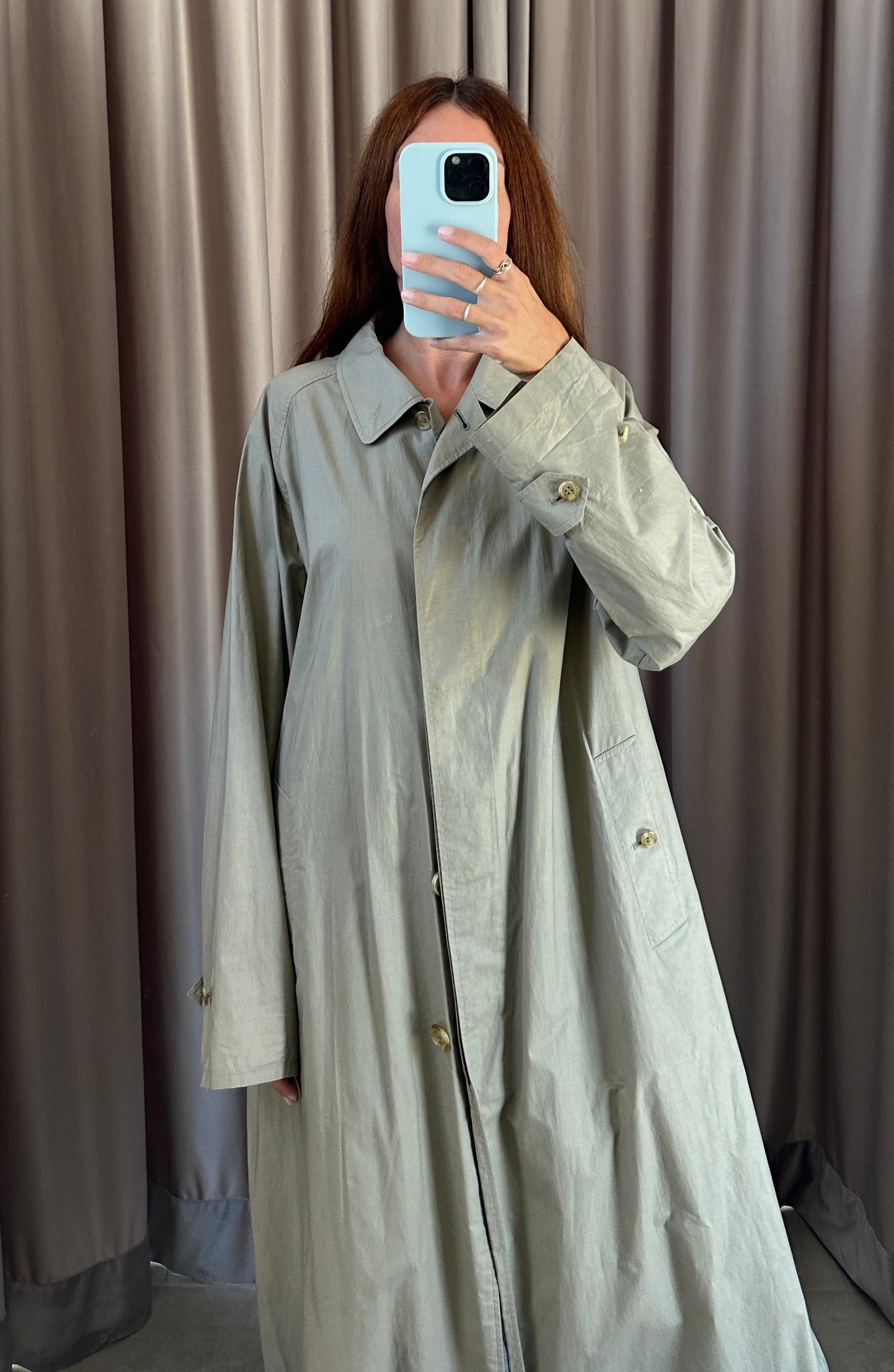 Trench vintage Burberry kaki tg XL – Apotheke vintage