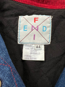 Cappotto vintage Fendi denim tg 44