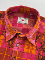 Carica l&#39;immagine nel visualizzatore di Gallery, Camicia vintage Levi&#39;s millerighe tg XL
