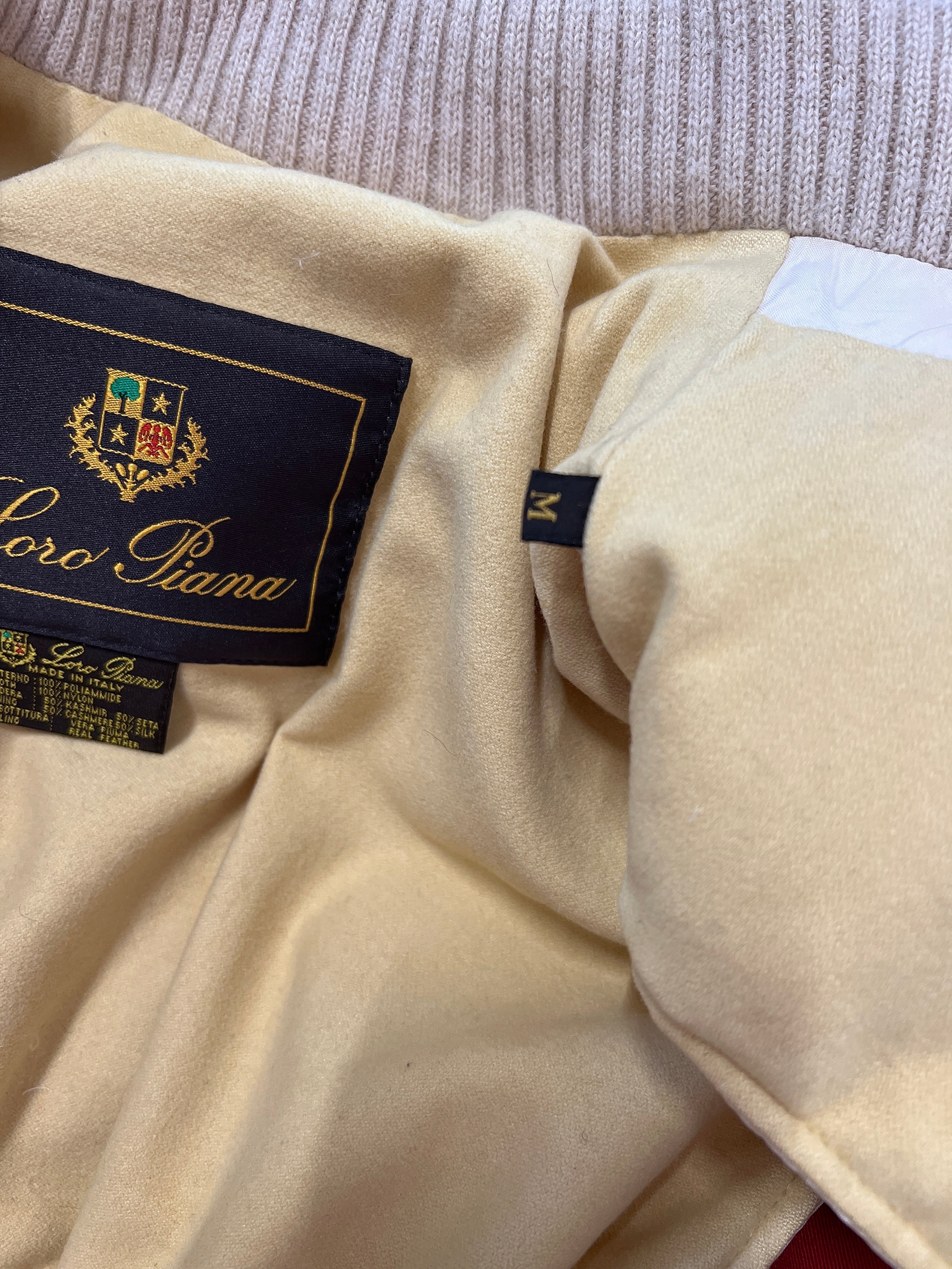 Smanicato vintage Loro Piana cashmere seta tg M