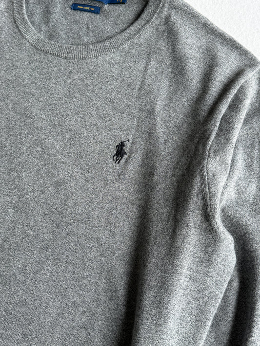 Maglia vintage Ralph Lauren grigio tg M