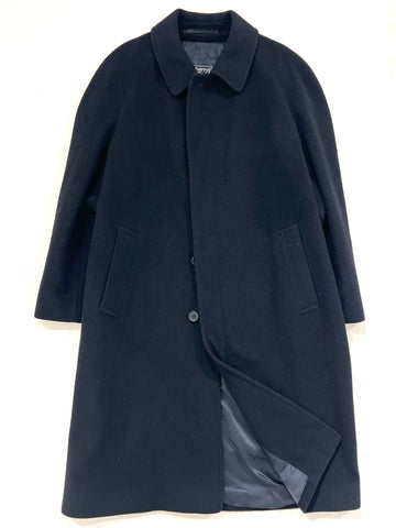 Cappotto vintage Burberry blu lana/camel tg XL