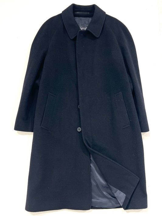 Cappotto vintage Burberry blu lana/camel tg XL