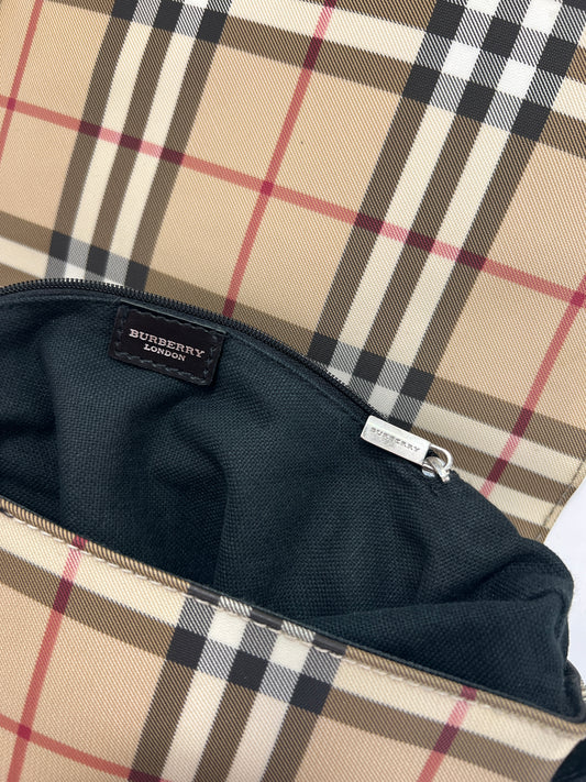 Borsa vintage Burberry tartan