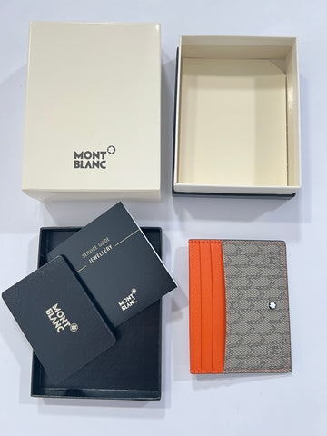 Portacarte Mont Blanc con custodia