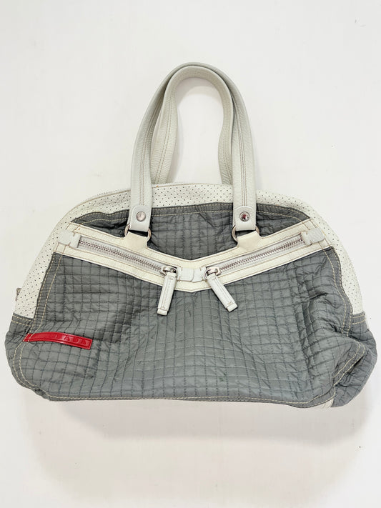 Borsa vintage Prada nylon/pelle