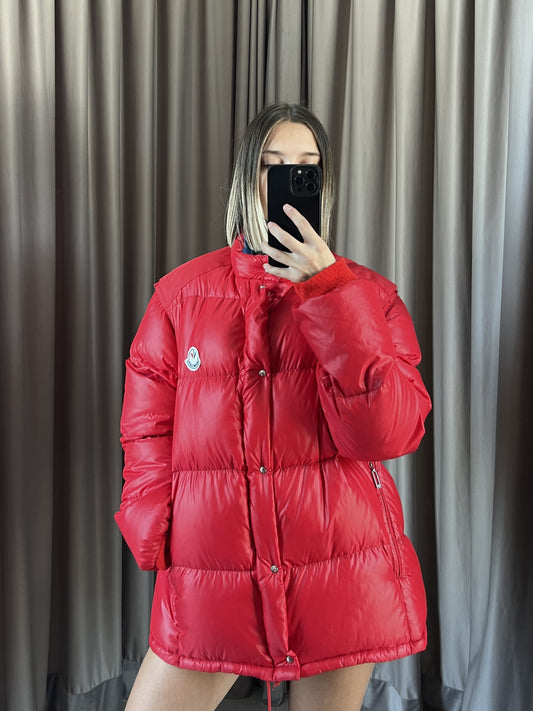 Giacca vintage Moncler Grenoble rosso tg L