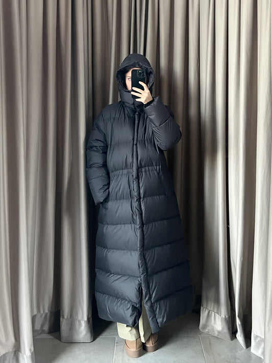 Giacca piumino vintage Moncler lungo tg 4