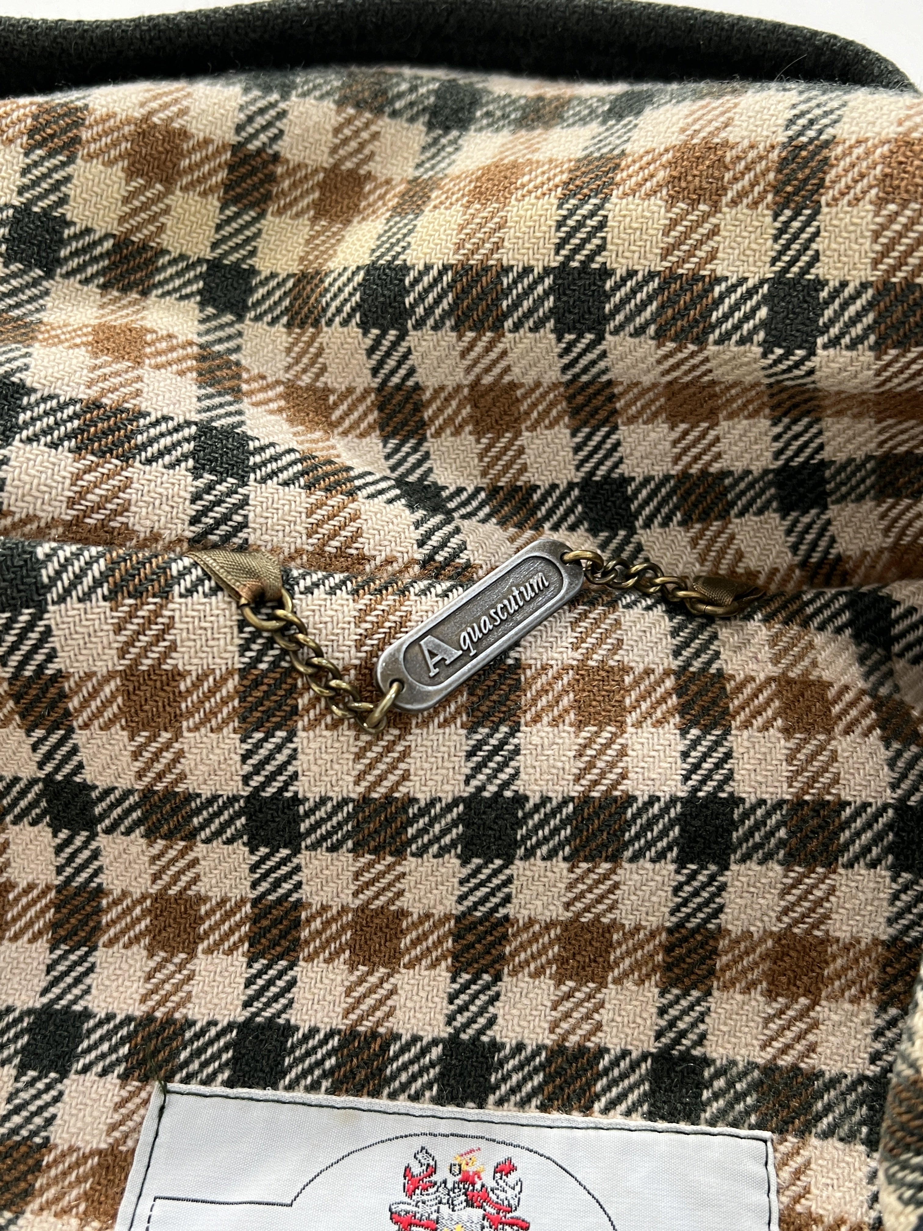 Montgomery vintage Aquascutum verde tg XL