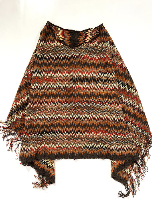 Poncho vintage Missoni multicolor