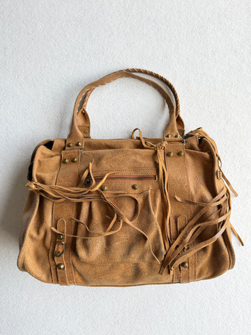 Borsa vintage Balenciaga city suede