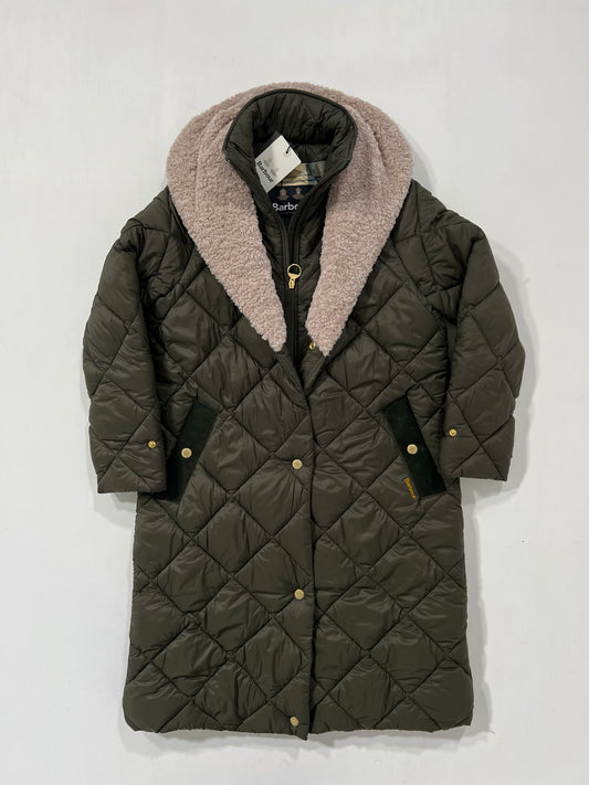 Piumino vintage Barbour verde tg S