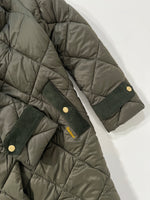 Carica l&#39;immagine nel visualizzatore di Gallery, Piumino vintage Barbour verde tg S
