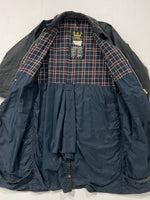 Carica l&#39;immagine nel visualizzatore di Gallery, Giacca vintage Barbour Burghley blu tg L
