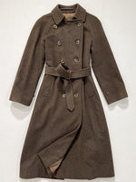 Carica l&#39;immagine nel visualizzatore di Gallery, Cappotto Burberry vintage lana/alpaca tg S
