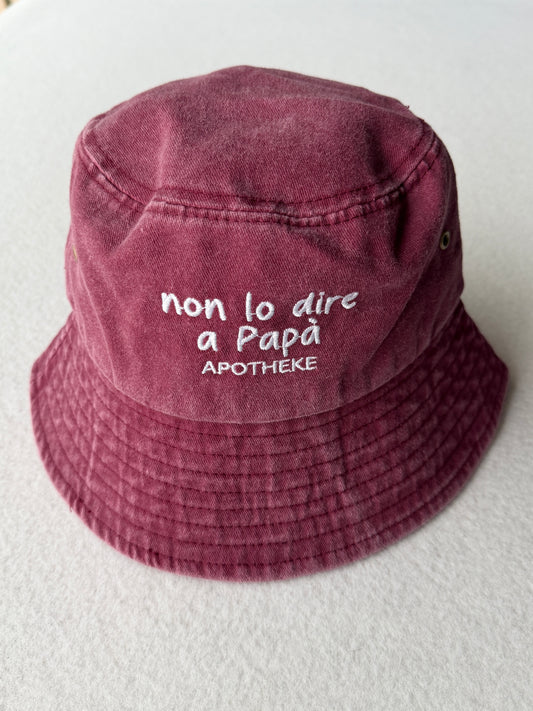 Cappello alla pescatora "non lo dire a papà"