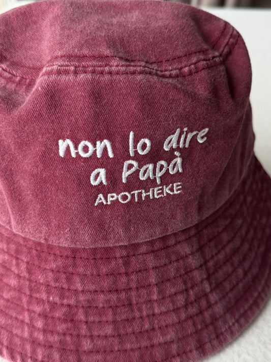 Cappello alla pescatora "non lo dire a papà"