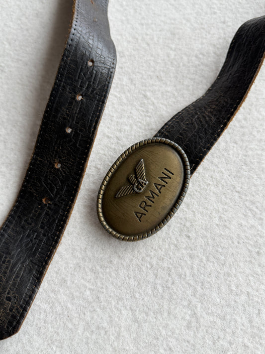 Cintura vintage Giorgio Armani pelle