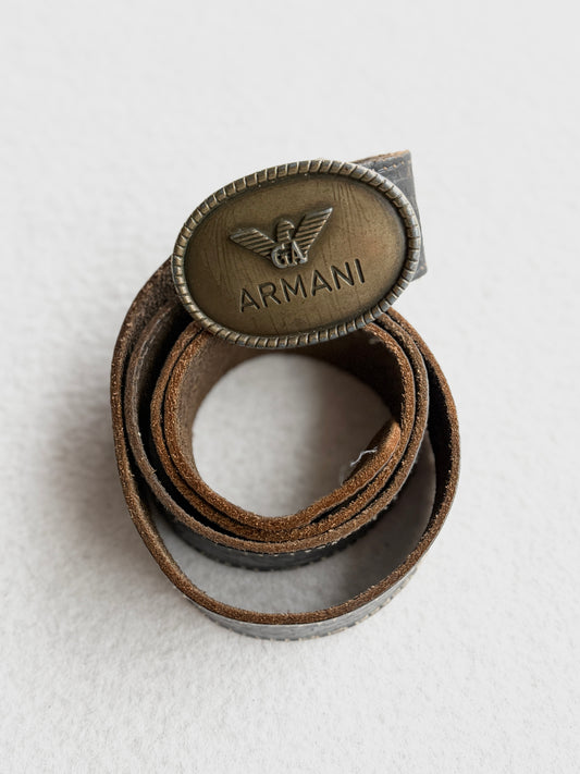 Cintura vintage Giorgio Armani pelle