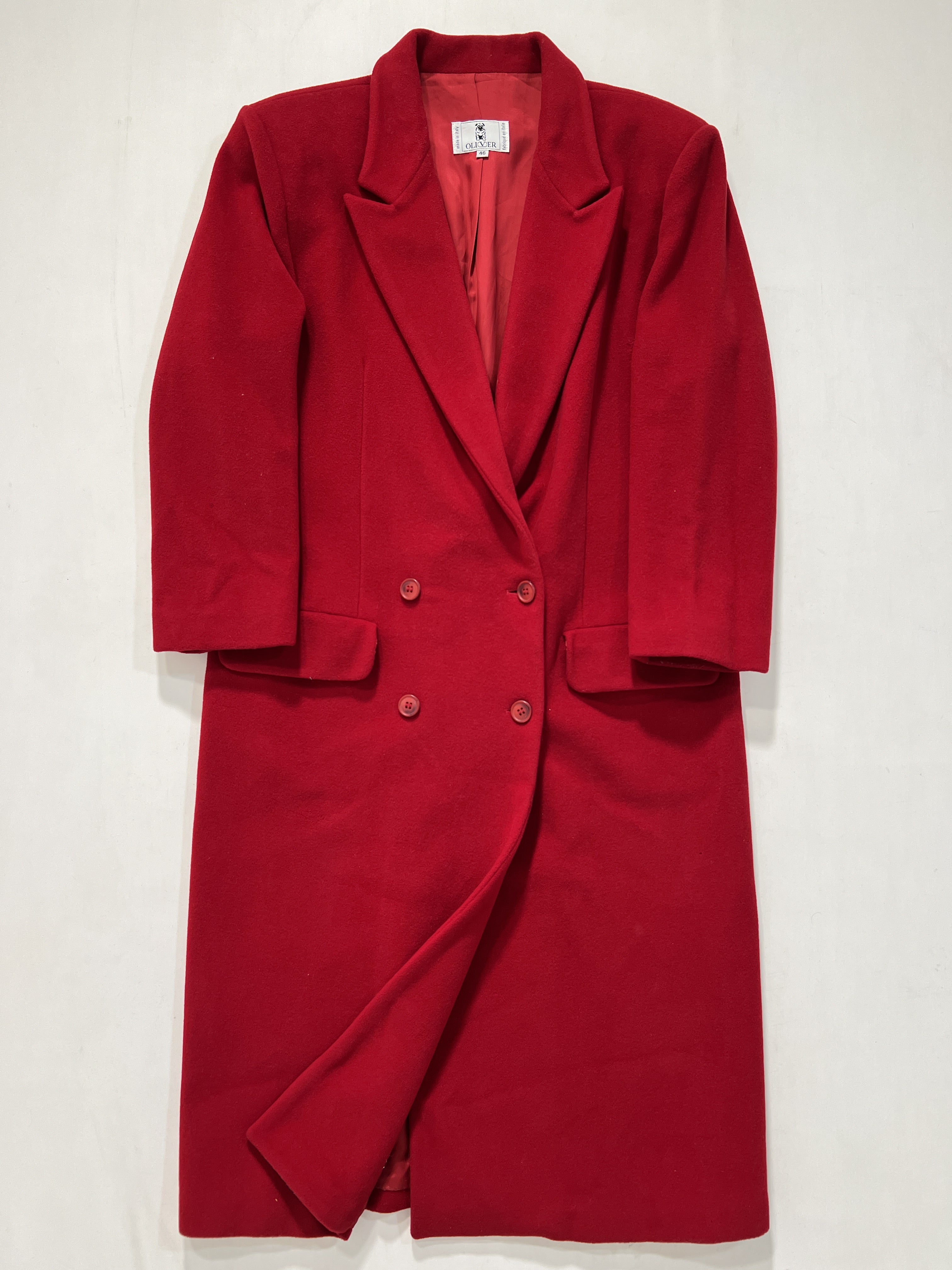 Cappotto vintage Valentino rosso tg L