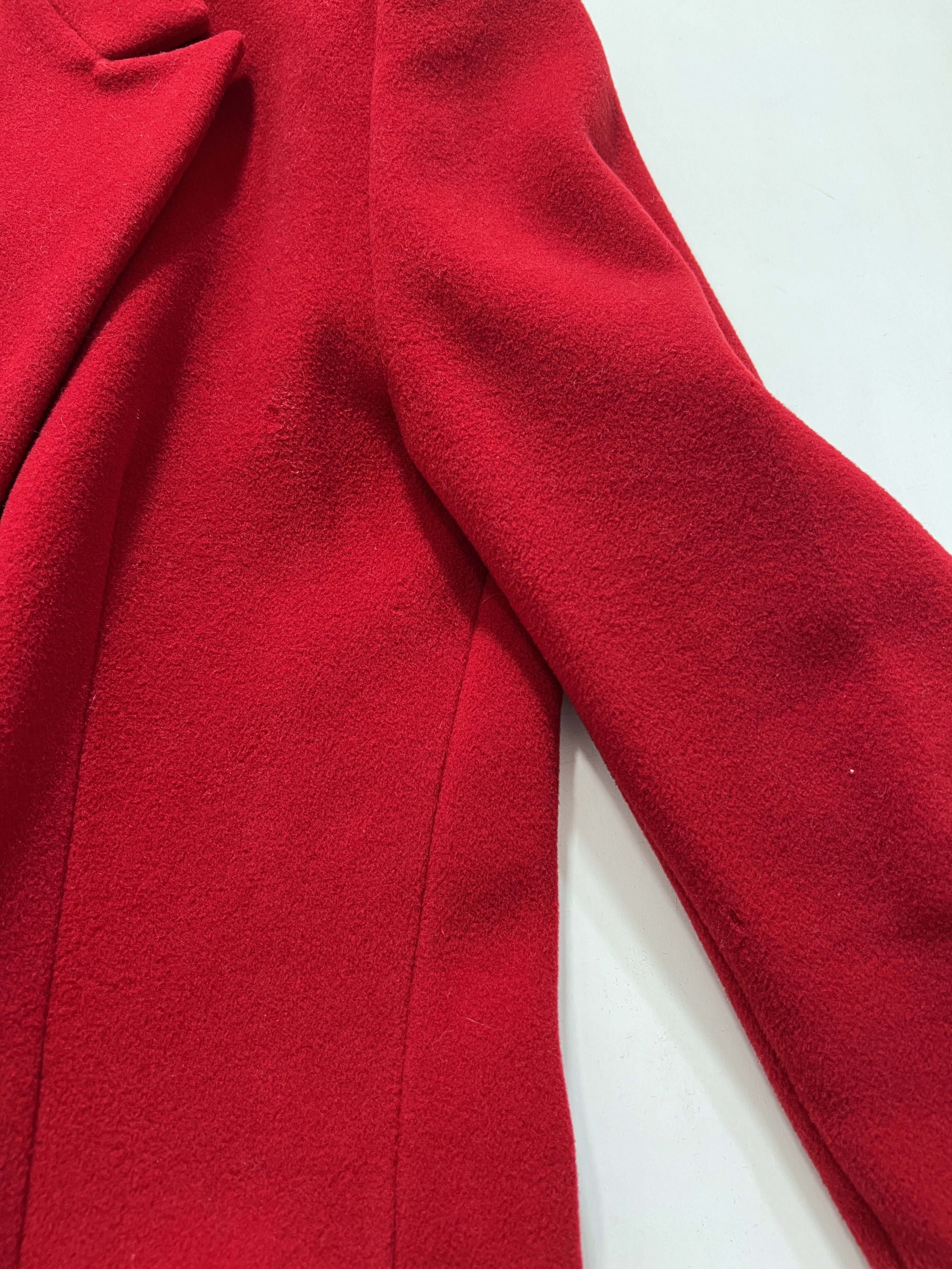 Cappotto vintage Valentino rosso tg L