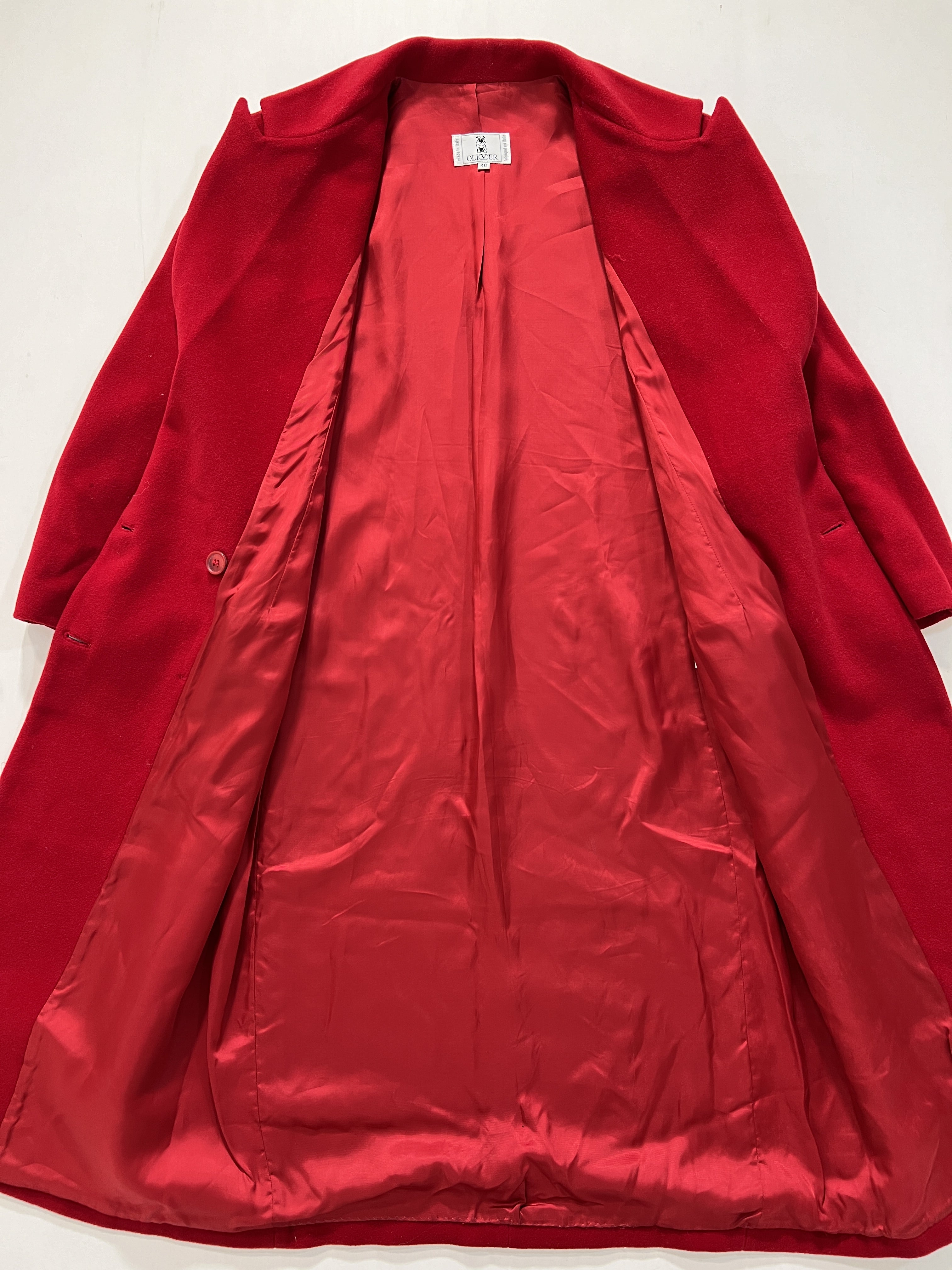 Cappotto vintage Valentino rosso tg L