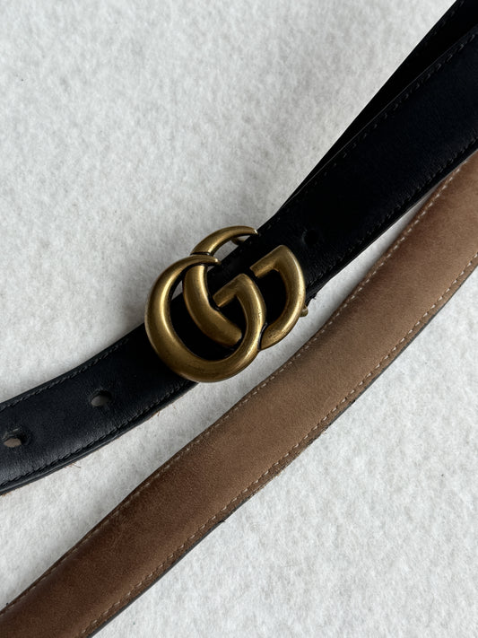 Cintura vintage Gucci pelle
