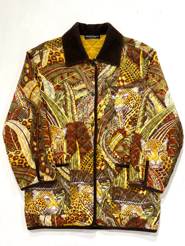 Giacca vintage Ferragamo fantasia tg S/M