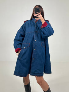 Cappotto vintage Fendi denim tg 44