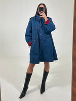 Carica l&#39;immagine nel visualizzatore di Gallery, Cappotto vintage Fendi denim tg 44
