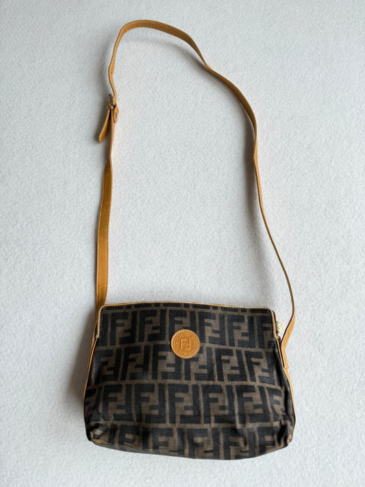 Borsa pochette vintage Fendi monogram