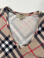 Carica l&#39;immagine nel visualizzatore di Gallery, T-shirt vintage Burberry tartan tg XS
