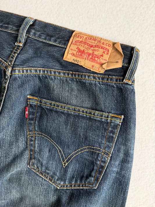 Jeans vintage 501 Levi's denim tg 31