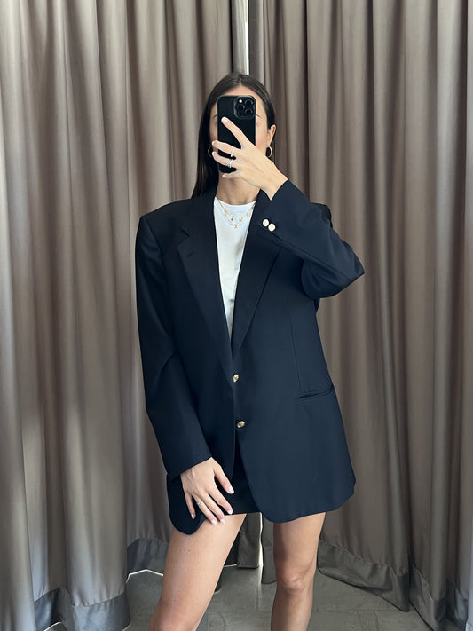 Blazer vintage Burberry lana tg L