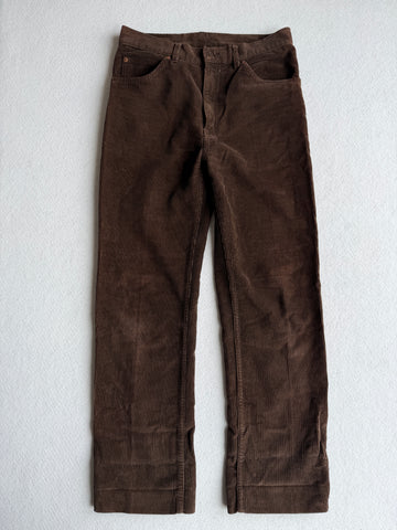 Pantalone vintage Levi's velluto marrone tg 32