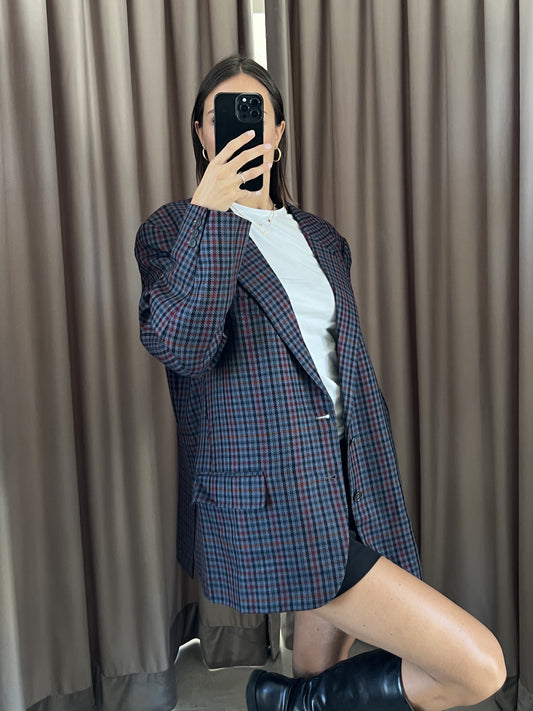 Blazer vintage Burberry lana/cashmere tg XL